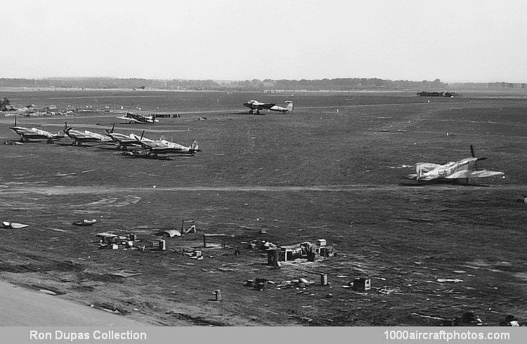 401 Squadron somewhere in France after D-Day