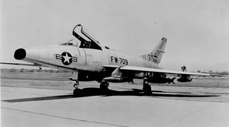 North American NA-214 F-100C Super Sabre