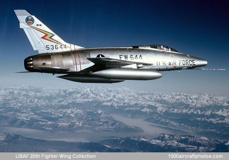 North American NA-223 F-100D Super Sabre