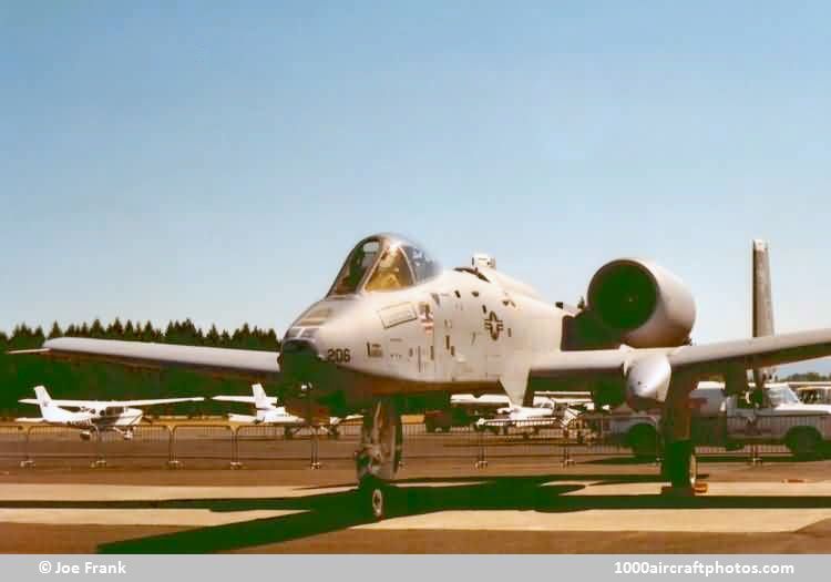 Fairchild Republic A-10A Thunderbolt II