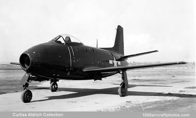 North American NA-134 XFJ-1 Fury