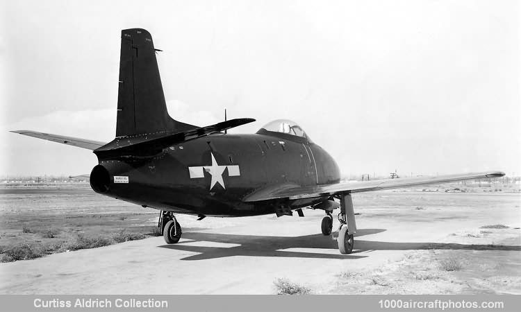 North American NA-134 XFJ-1 Fury