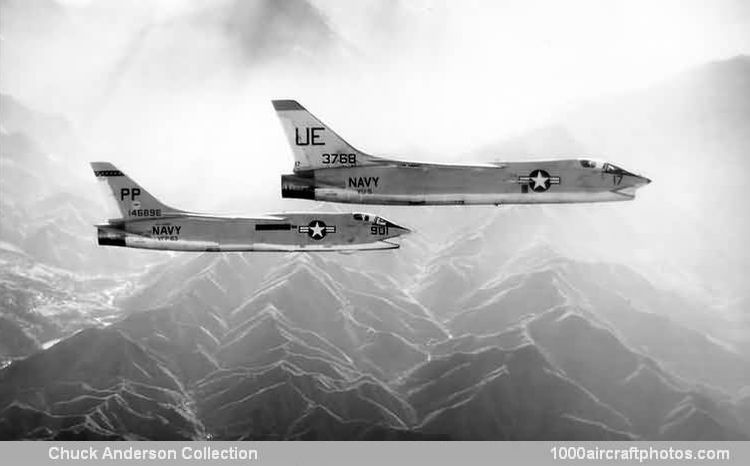 Vought V-383 F-8A Crusader & RF-8A Crusader