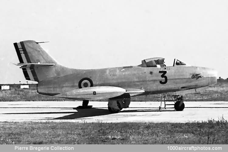 Dassault M.D.450-3 Ouragan