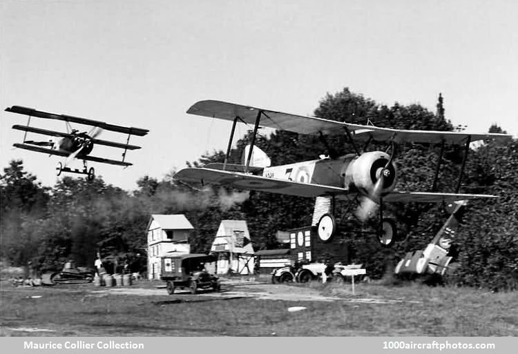 Fokker Dr.I and Sopwith Pup