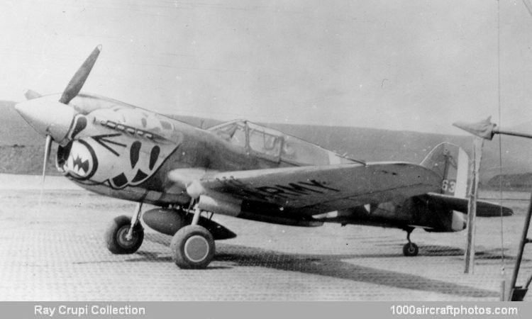 Curtiss 87A3 P-40E Warhawk