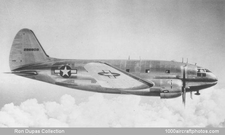 Curtiss CW-20B C-46A Commando