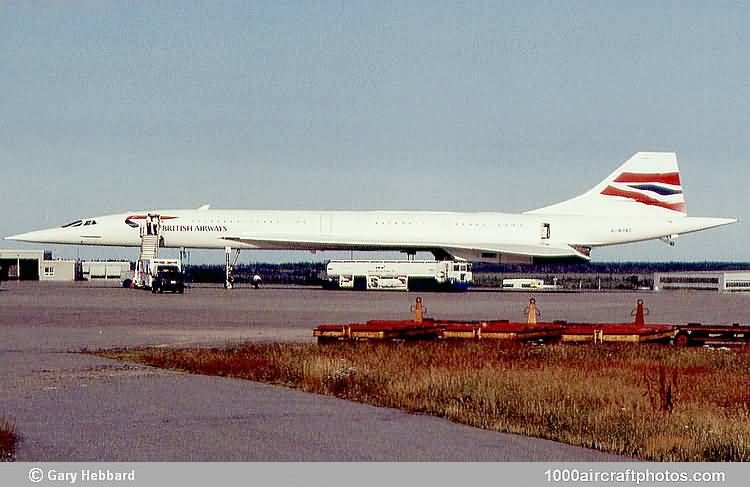 Arospatiale/British Aircraft Corporation Concorde 102