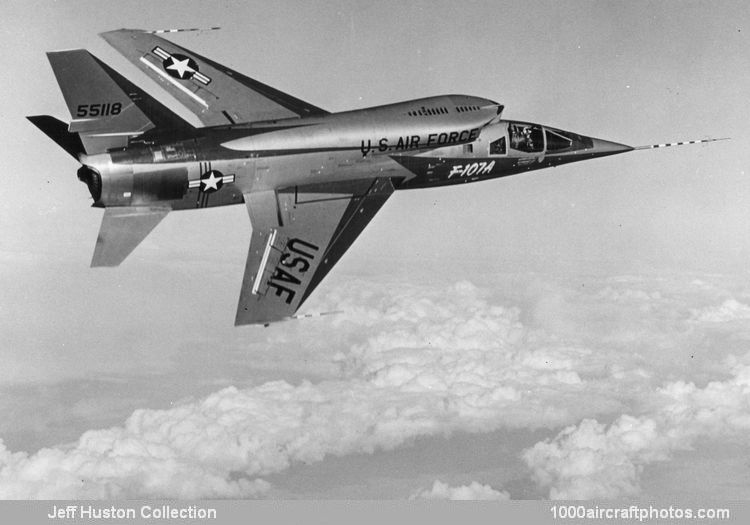 North American NA-212 YF-107A