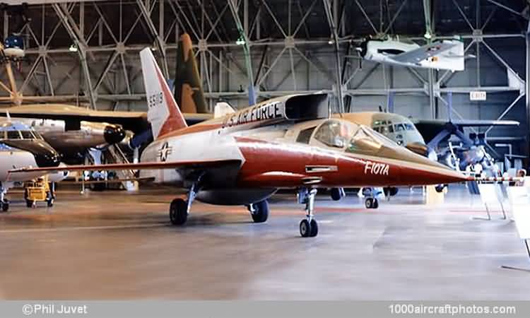 North American NA-212 YF-107A