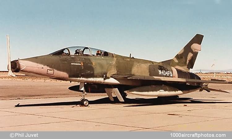 North American NA-243 F-100F Super Sabre