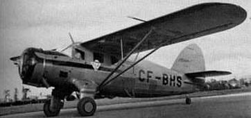 Norseman CF-BHS in Montreal in 1945