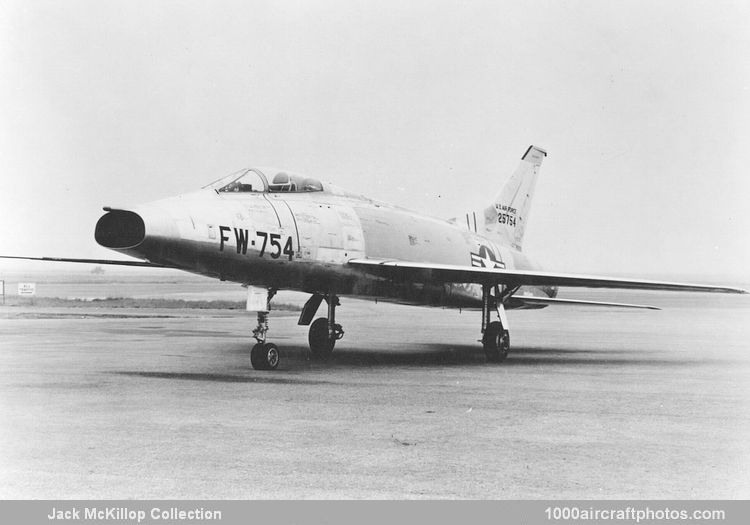 North American NA-180 YF-100A Super Sabre