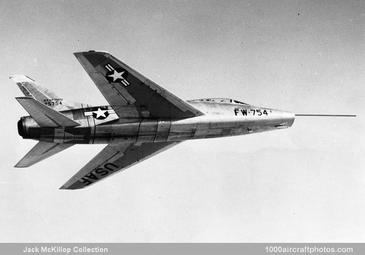 North American NA-180 YF-100A Super Sabre