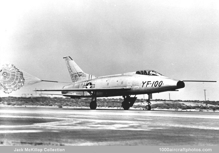 North American NA-180 YF-100A Super Sabre