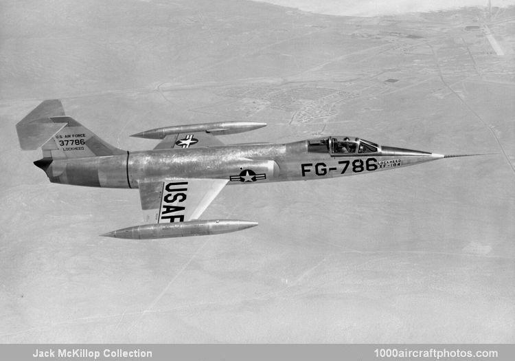 Lockheed 083-92-01 XF-104 Starfighter