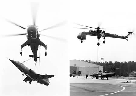 Canadair CL-90 CF-104 Starfighter, Sikorsky S-64 Skycrane