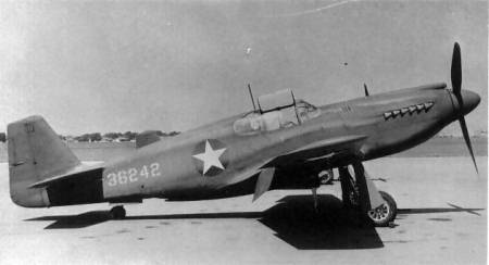 North American NA-99 P-51A Mustang