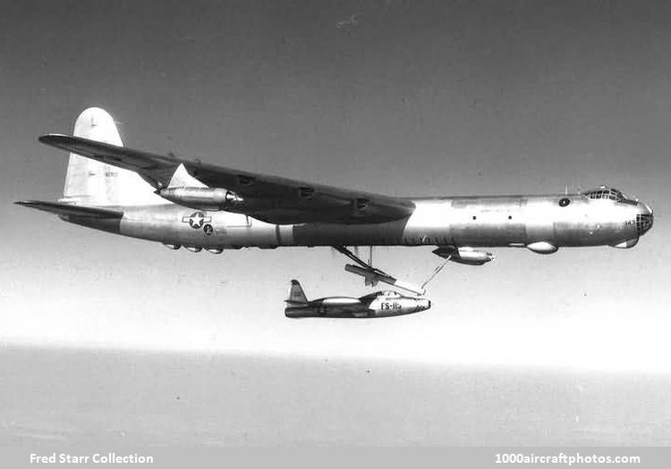Convair 36 GRB-36F Peacemaker & Republic AP-23 F-84E Thunderjet