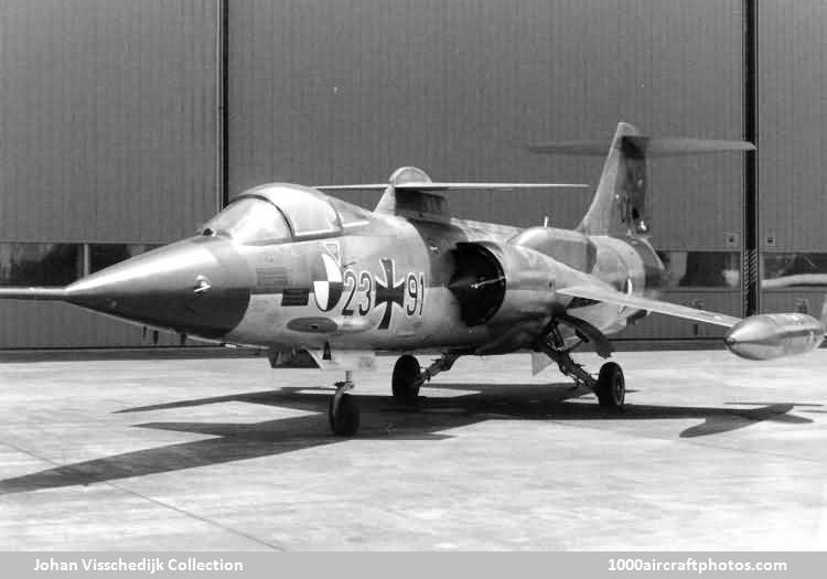 Lockheed 683 F-104G Starfighter CCV