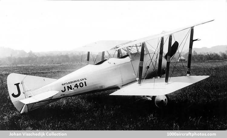 Gloucestershire Aircraft Sparrowhawk II