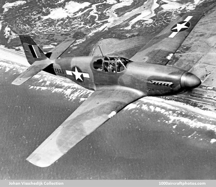 North American NA-102 P-51B Mustang