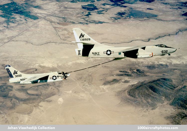 Douglas 593-8 KA-3B Skywarrior & Ling-Temco-Vought A-7A Corsair II