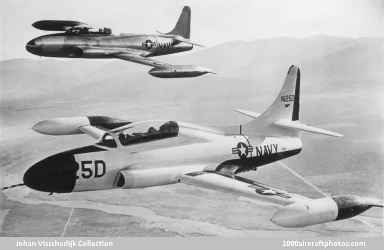 Lockheed 245 Trainer & 580 TV-2 Shooting Star