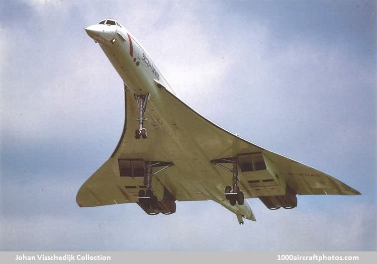 Arospatiale/British Aircraft Corporation Concorde 102