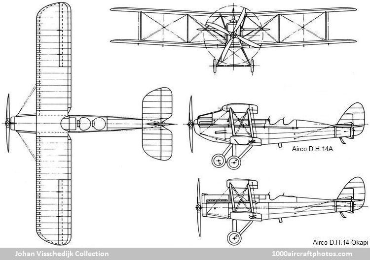 Airco D.H.14 Okapi