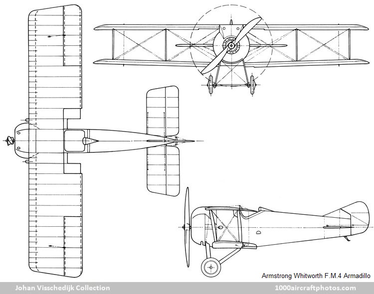 Armstrong Whitworth F.M.4 Armadillo