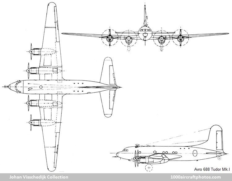Avro 688 Tudor Mk.I
