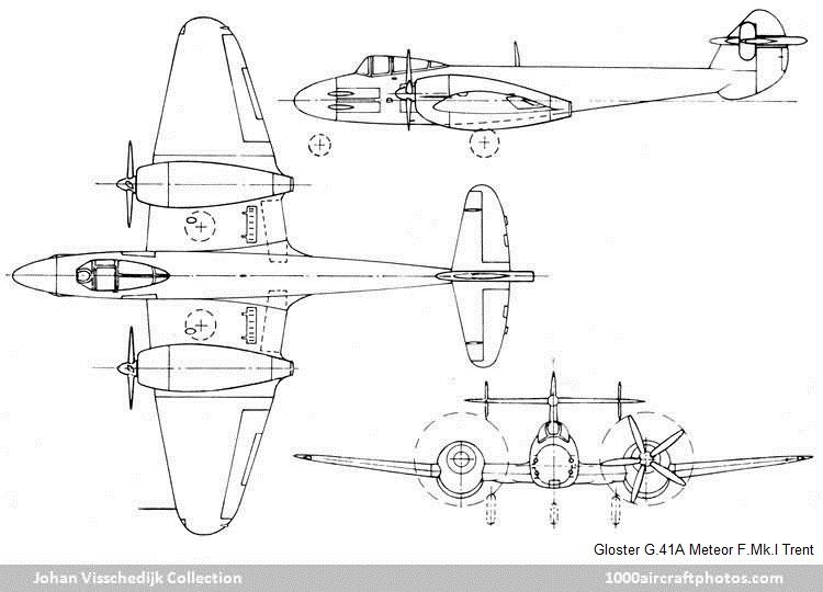 Gloster G.41A Meteor F.Mk.I