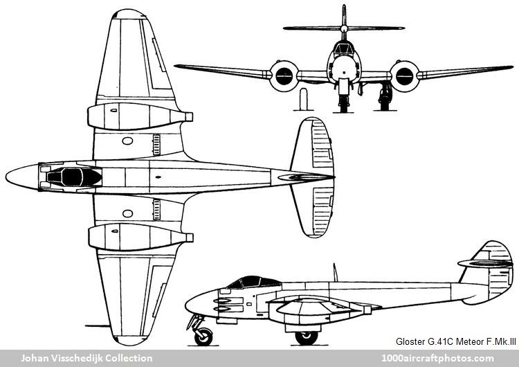 Gloster G.41C Meteor F.Mk.III