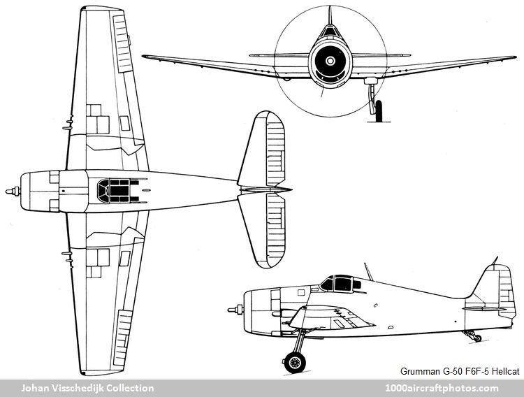 Grumman G-50 F6F-5 Hellcat