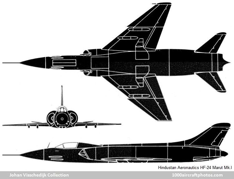 Hindustan Aeronautics HF-24 Marut Mk.I