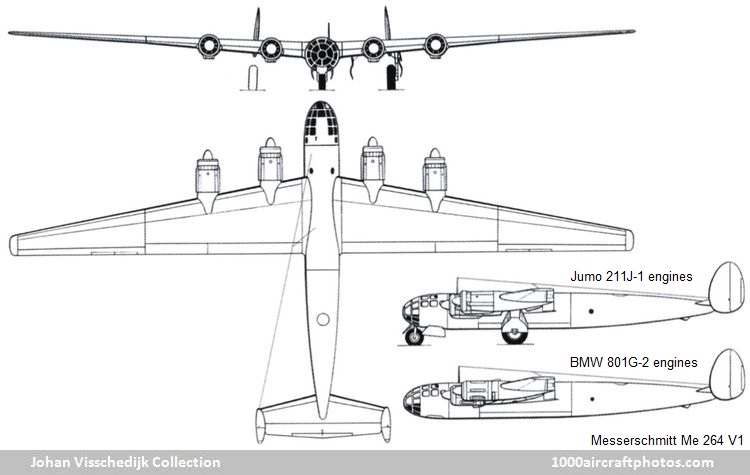 Messerschmitt Me 264 V1