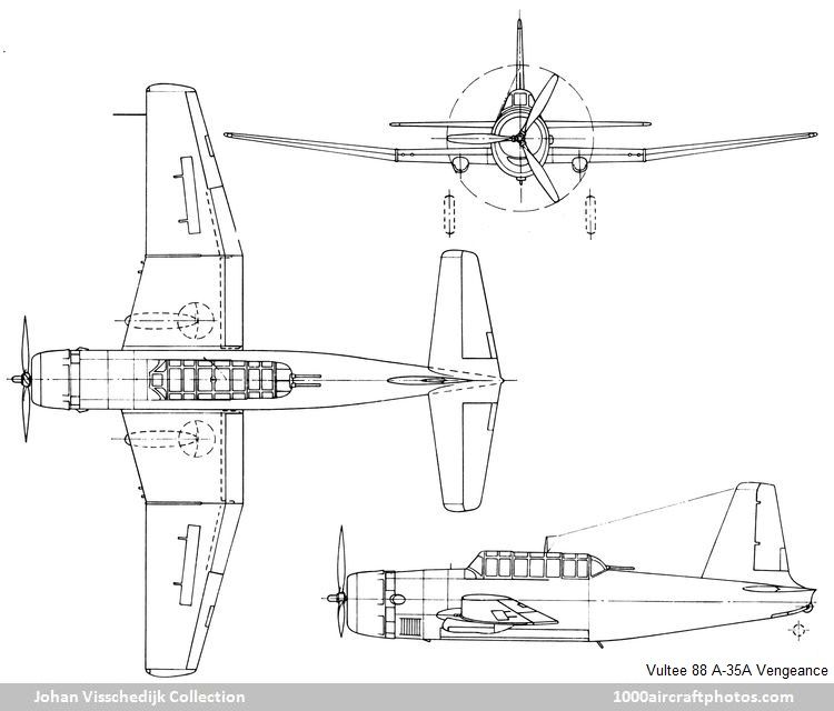 Vultee 88 A-35B Vengeance