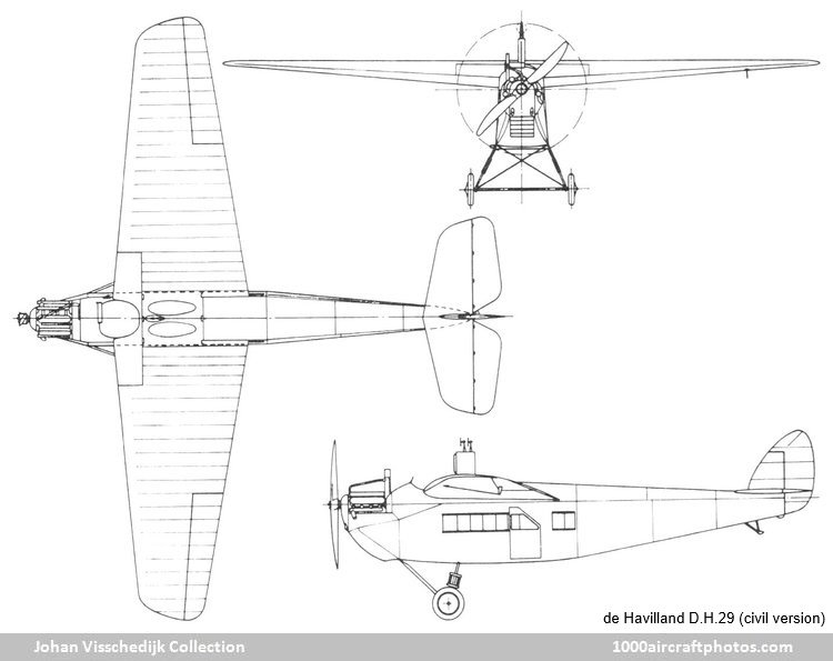 de Havilland D.H.29 (civil)