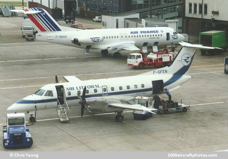 Embraer EMB-120RT Brasilia & Fokker F.28-4131 Fellowship