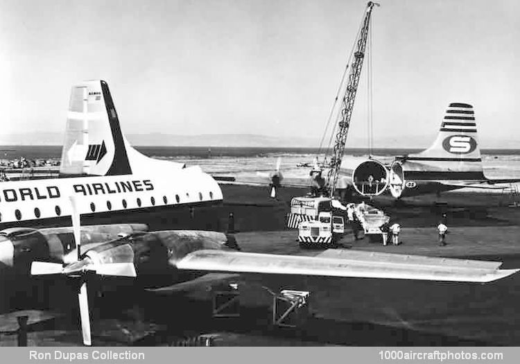 Canadair CL-44D4-1 & CL-44D4-6