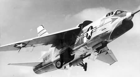 Vought V-383 XF8U-1 Crusader