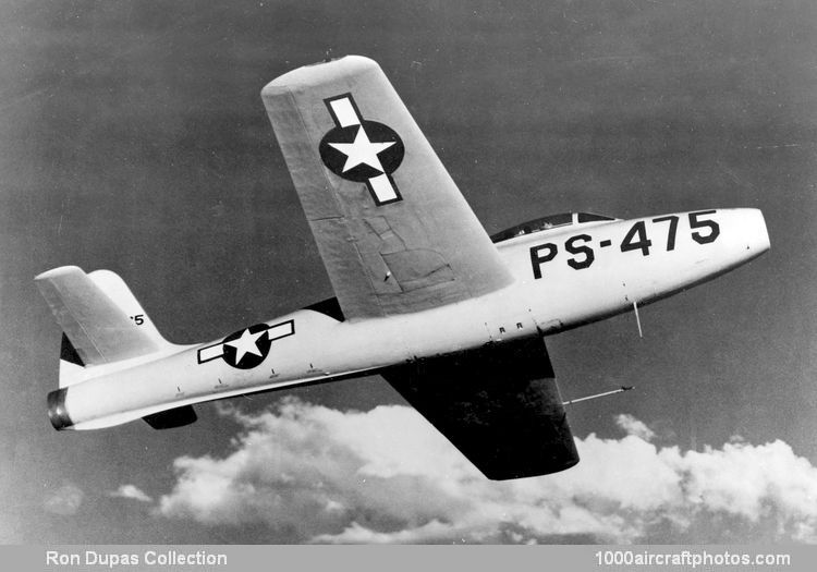 Republic AP-23 XP-84 Thunderjet