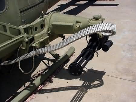 Bell Huey Machine Gun