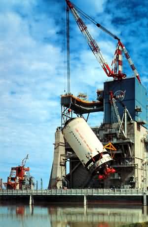 Apollo Saturn S-11 second stage rocket