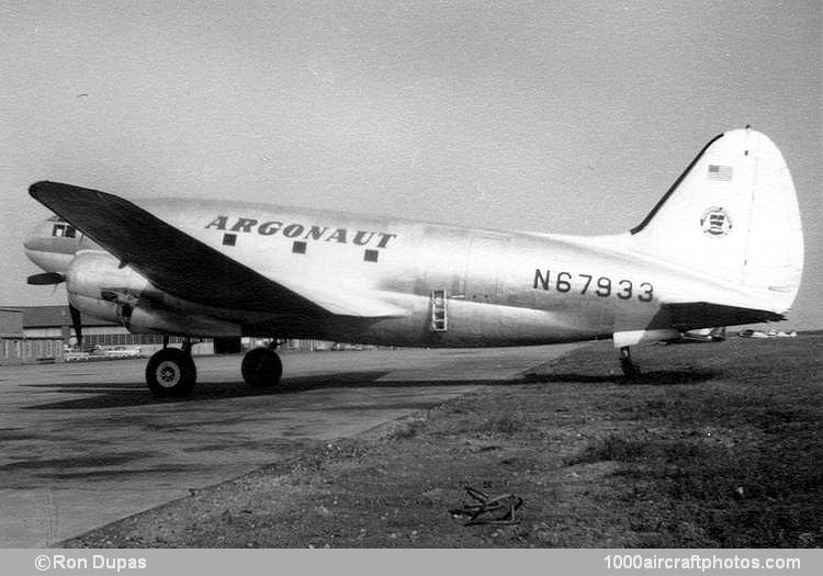 Curtiss CW-20B-4 C-46F Commando